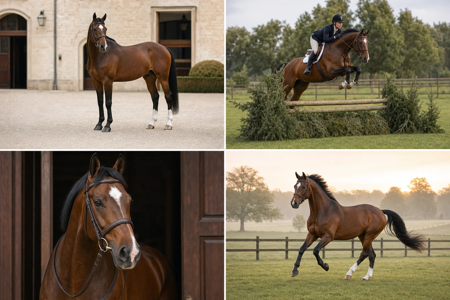 Vesper van het Hof standing for a full conformation view